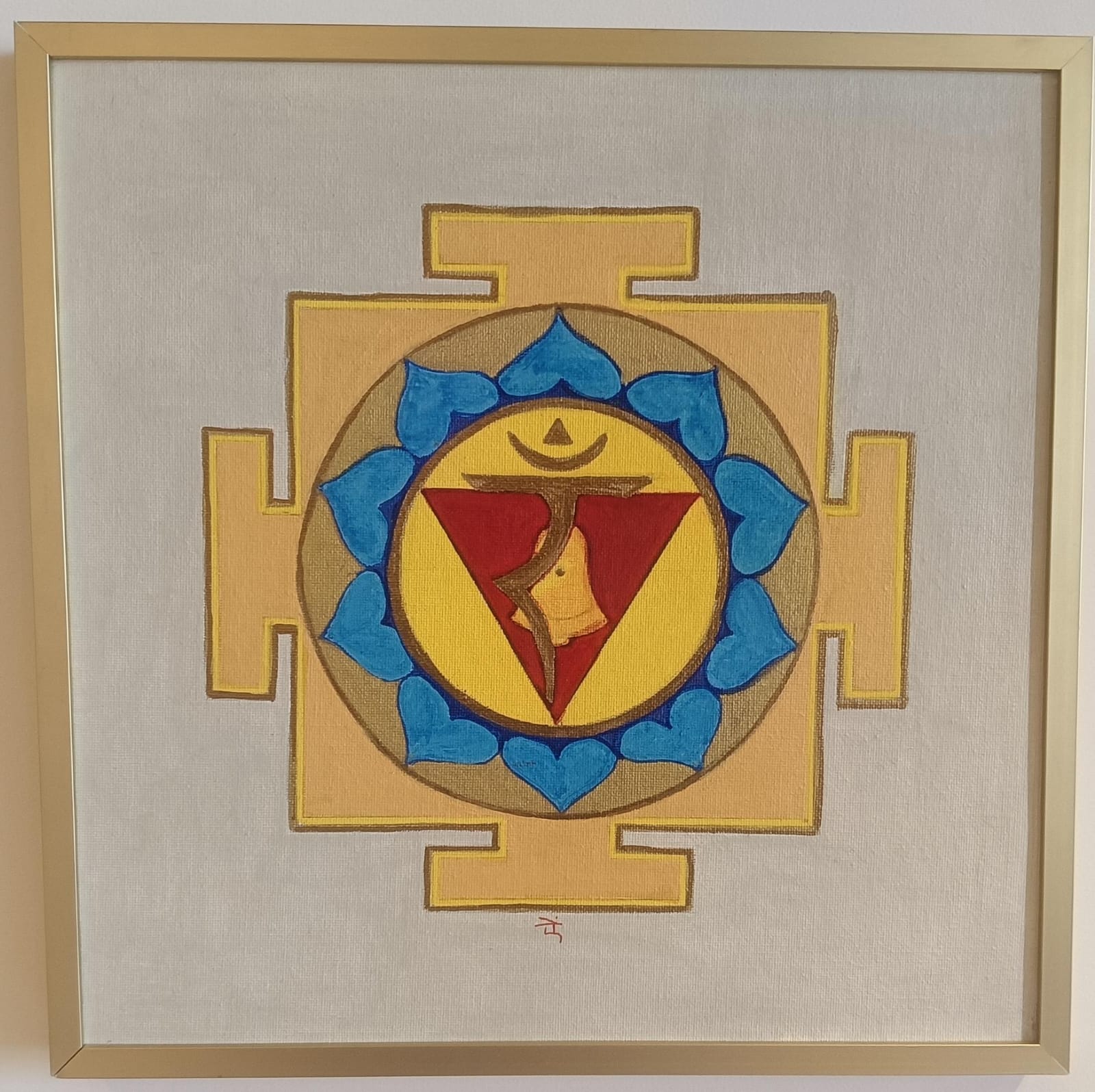 Manipura Yantra — Bindutatva